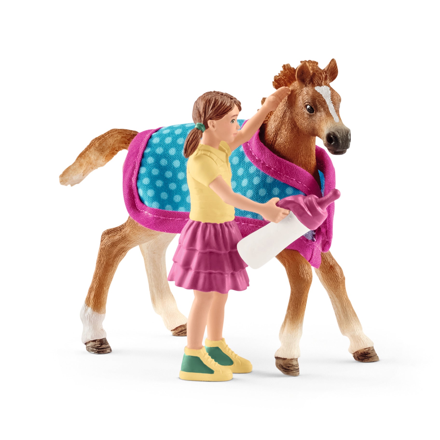42361v - Schleich-s -Horse Club Puledro con coperta