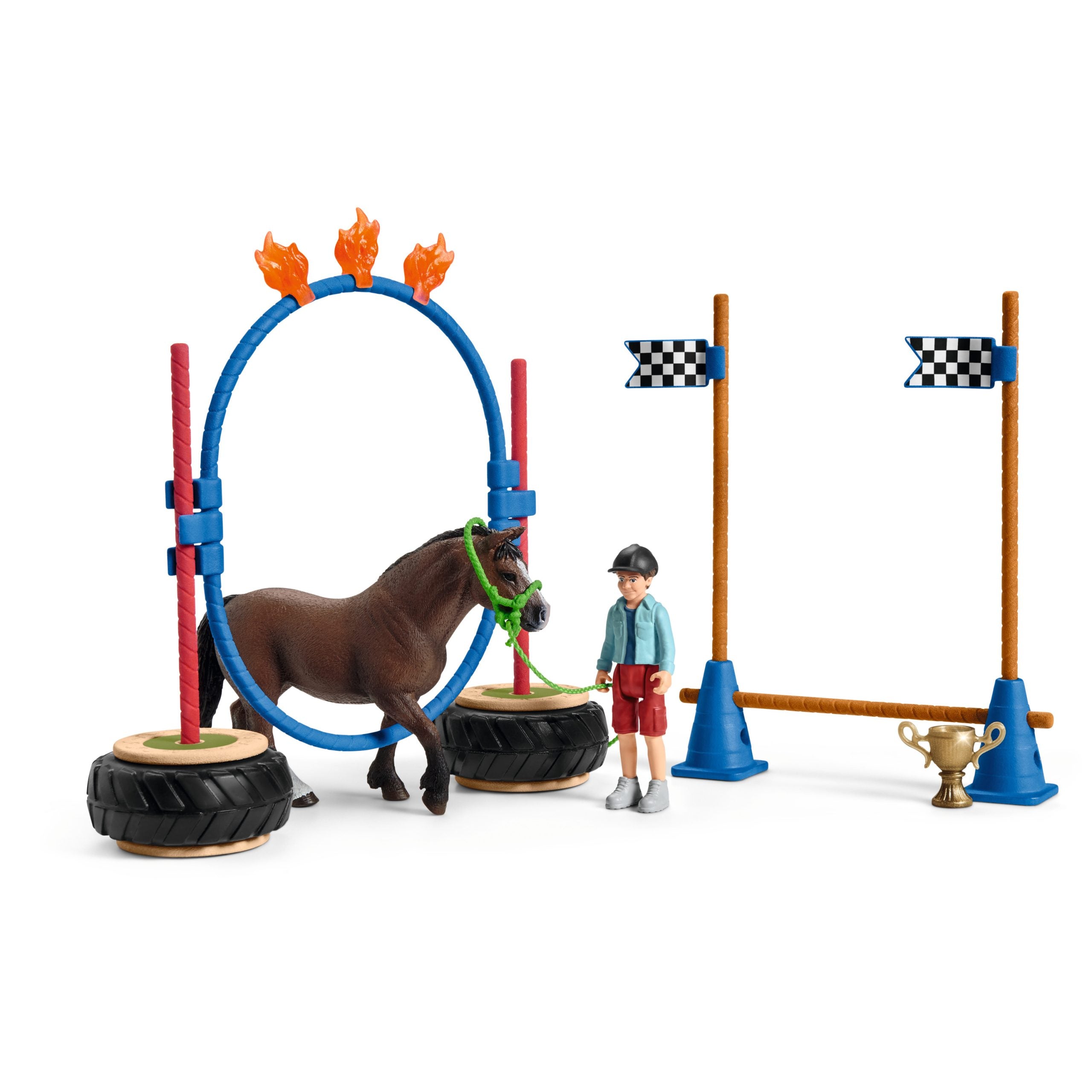 Farm World Schliech-S 42482 Gara Di Agility Pony