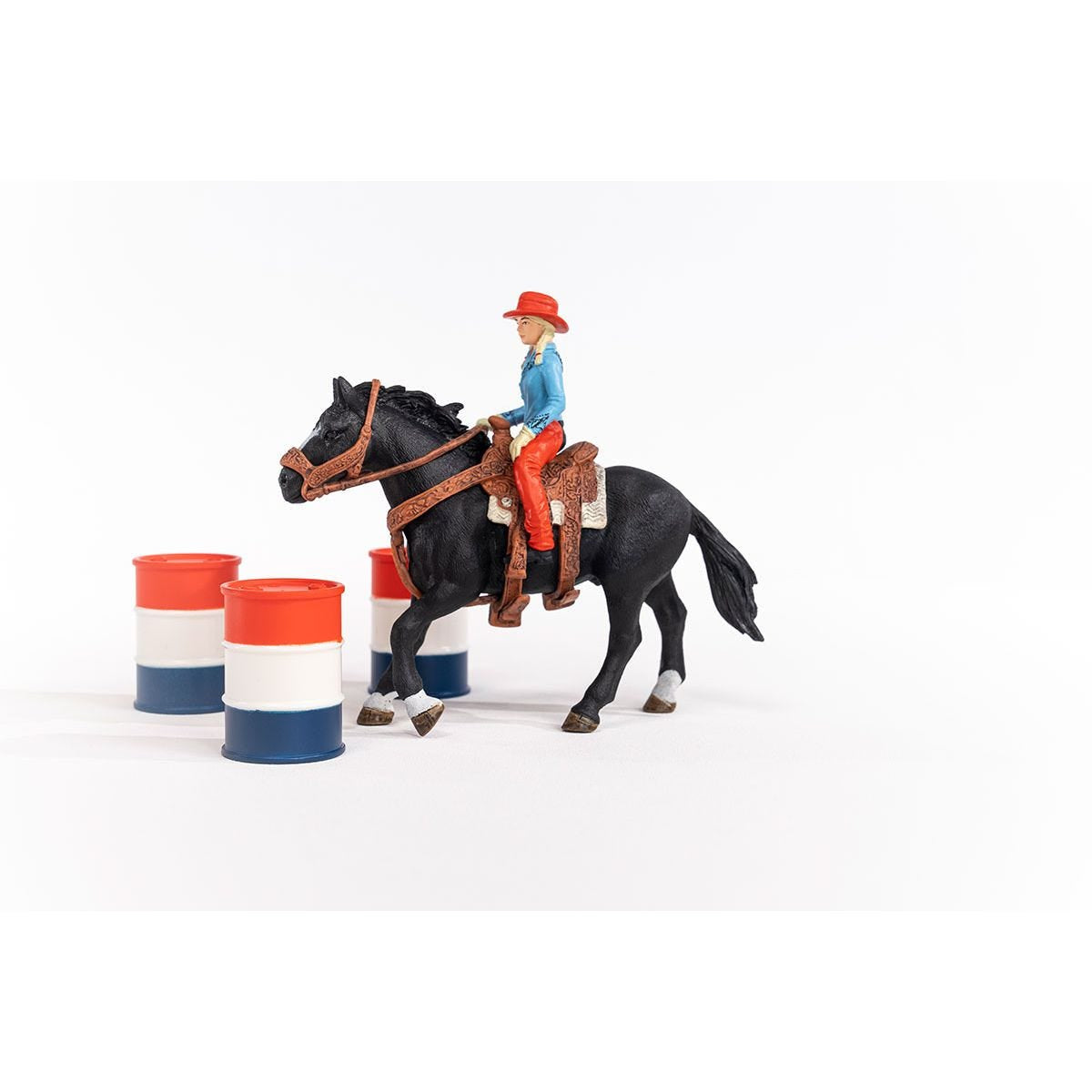 Farm World Schliech-S 42576 Cavallo Da Rodeo Con Cowgirl – Schleichtoys