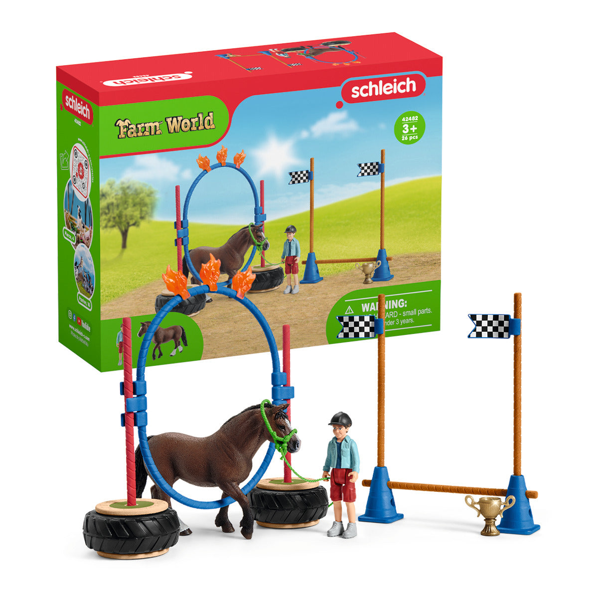 Farm World Schliech-S 42482 Gara Di Agility Pony