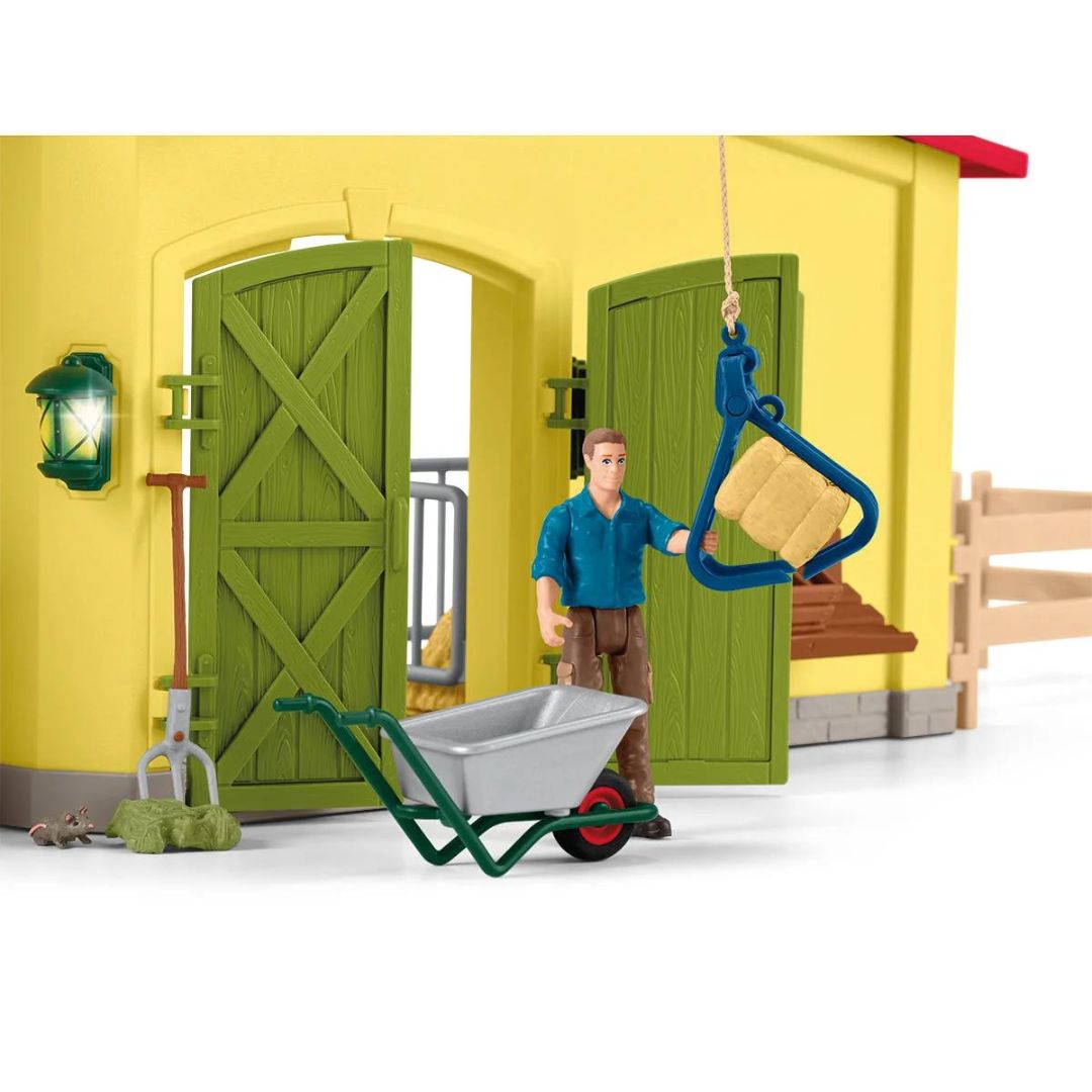 42605 Schleich Farm World - Grande stalla con animali e accessori